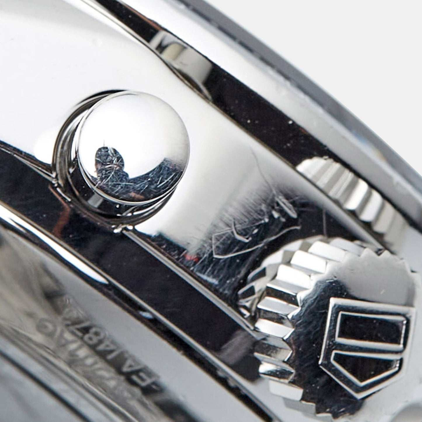 TAG HEUER Black Stainless Steel Juan Manual Fangio Edition Carrera CV201AG.BA0725 Men's Wristwatch 41 mm