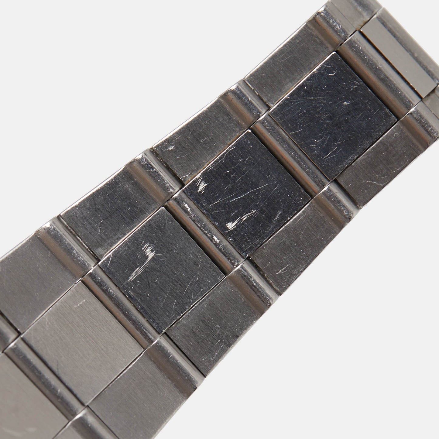 BVLGARI White Stainless Steel Diagono LCV35S Men's Wristwatch 35 mm