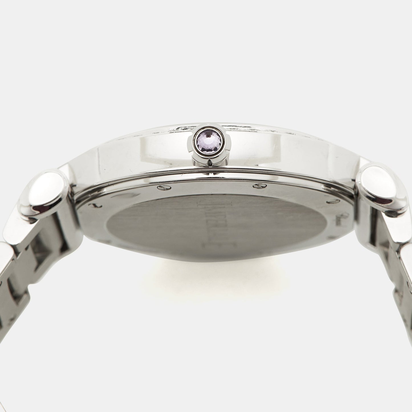 CHOPARD Silver Stainless Steel Diamond Imperiale 388532-3002 Women's Wristwatch 36 mm