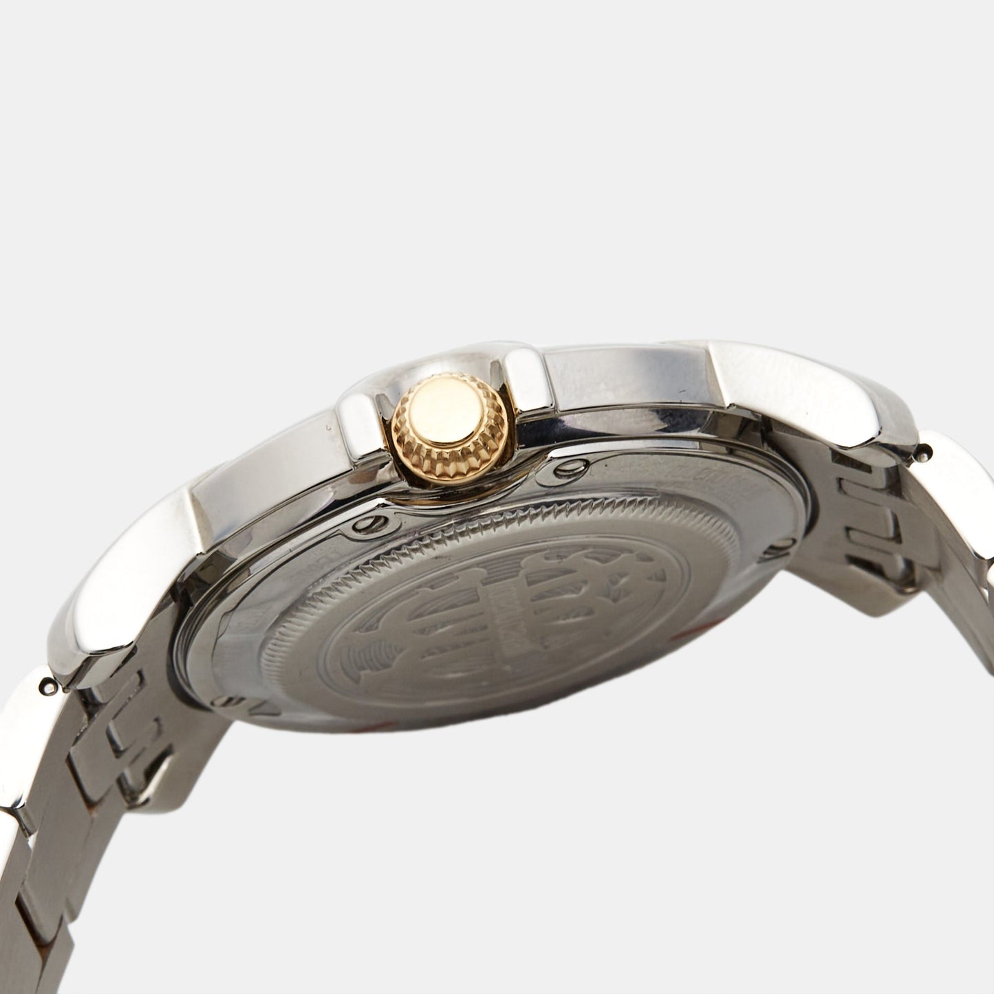 JUST CAVALLI by Franck Muller Silver Two Tone Stainless Steel 1L019 Women's Wristwatch 36 mm