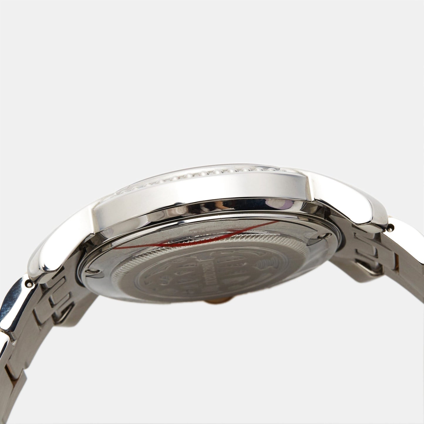 JUST CAVALLI by Franck Muller Silver Two Tone Stainless Steel 1L019 Women's Wristwatch 36 mm