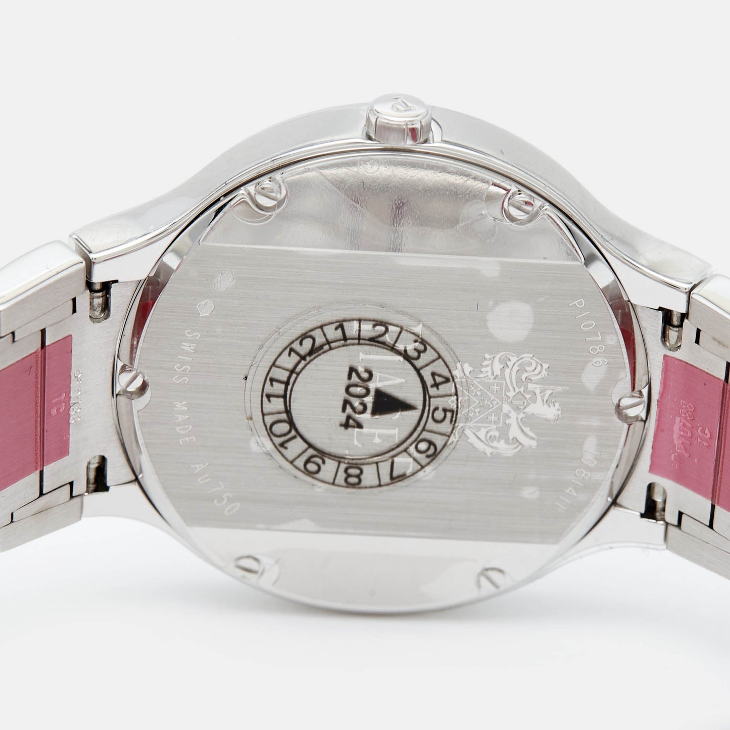 PIAGET 18K 18K White Gold Diamond Polo G0A36231 Women's Wristwatch 32 mm