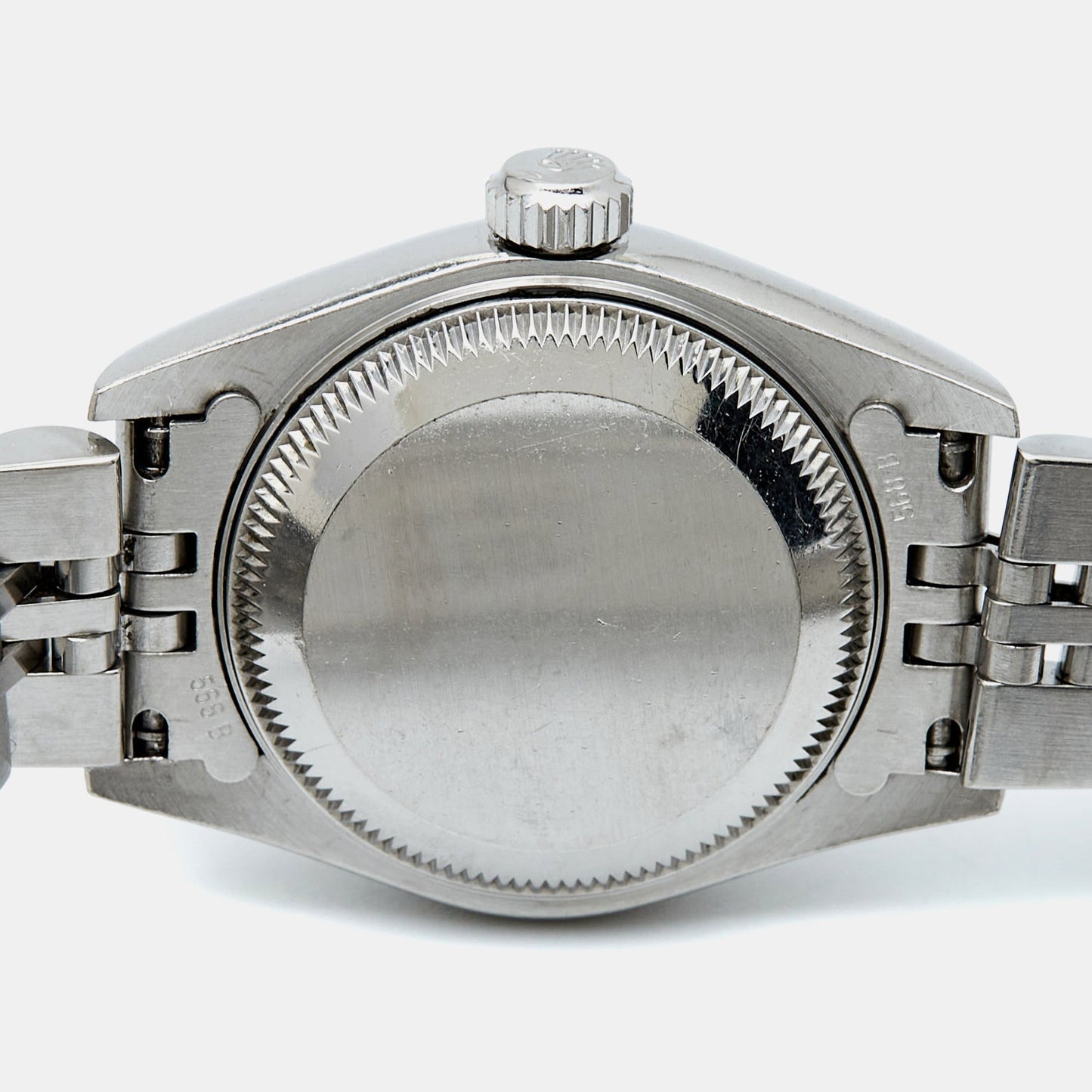 ROLEX Ivory Jubilee 18k White Gold Stainless Steel 79174 Women's Wristwatch 26 mm