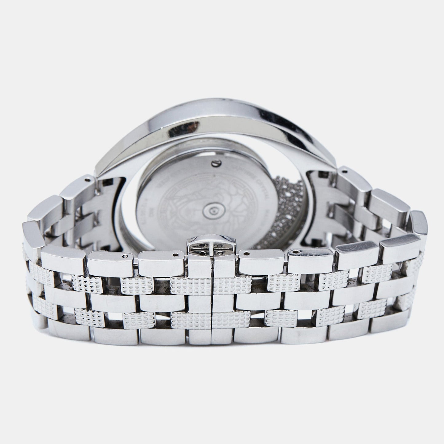 VERSACE White Stainless Steel Destiny Spirit 86Q99D002-S099 Women's Wristwatch 39 mm