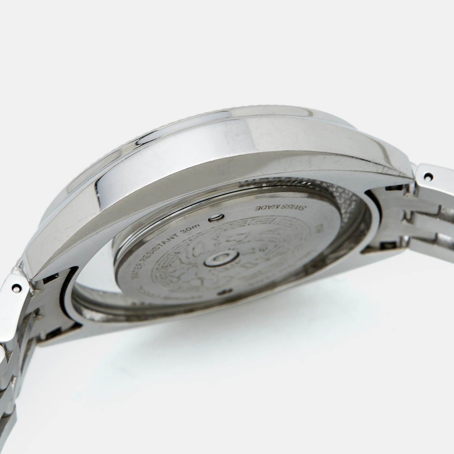 VERSACE White Stainless Steel Destiny Spirit 86Q99D002-S099 Women's Wristwatch 39 mm