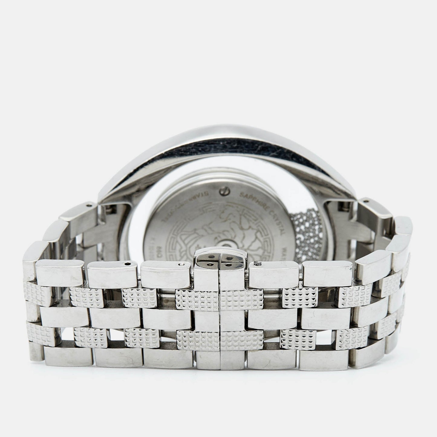VERSACE White Stainless Steel Destiny Spirit 86Q99D002-S099 Women's Wristwatch 39 mm