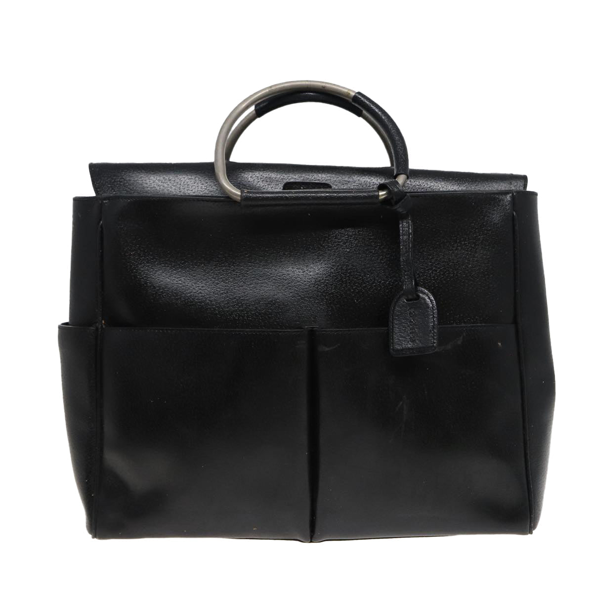 GUCCI Shoulder Bag Leather 3Set Black Brown mr141