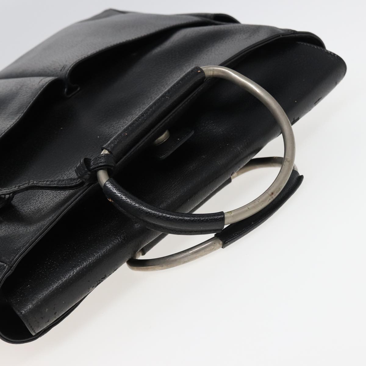 GUCCI Shoulder Bag Leather 3Set Black Brown mr141
