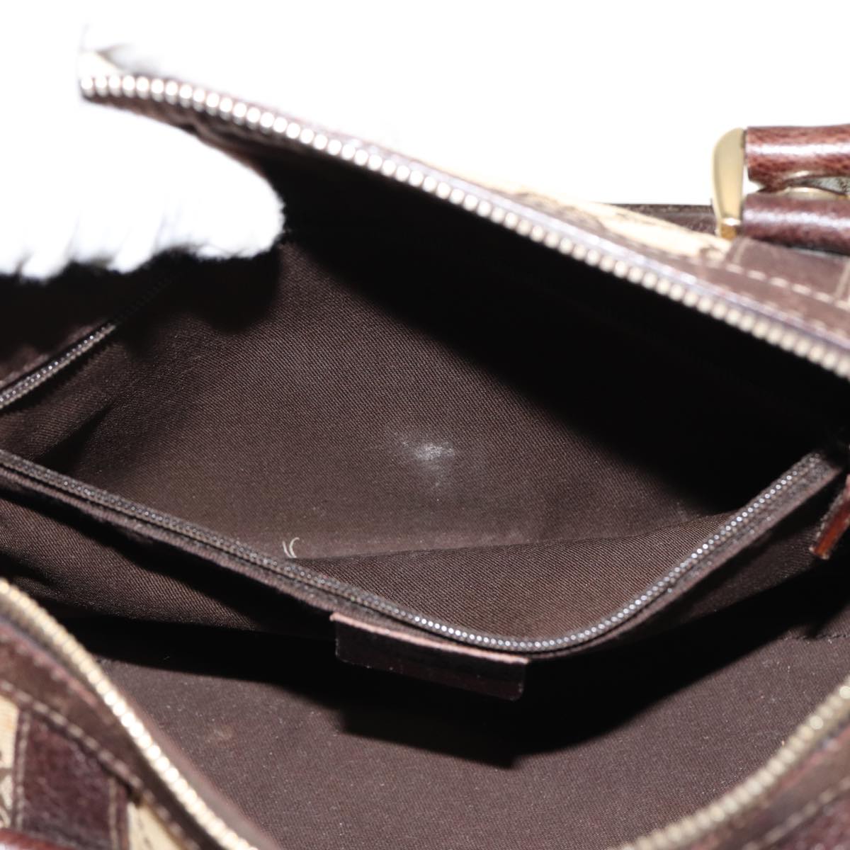 GUCCI GG Canvas Hand Bag Beige 130942 mr232