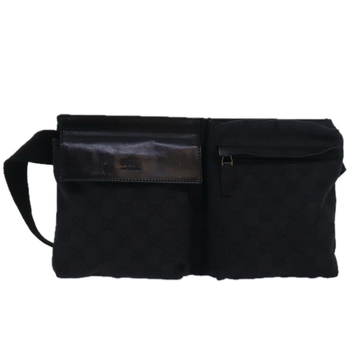 GUCCI GG Canvas Waist bag Black 28566 mr292