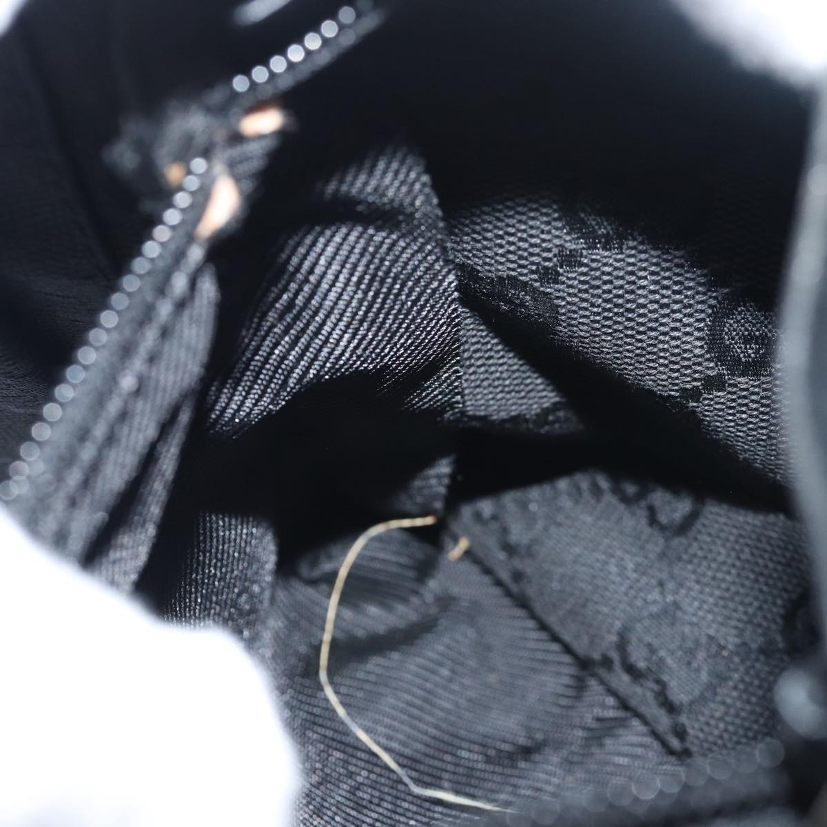 GUCCI GG Canvas Waist bag Black 28566 mr292