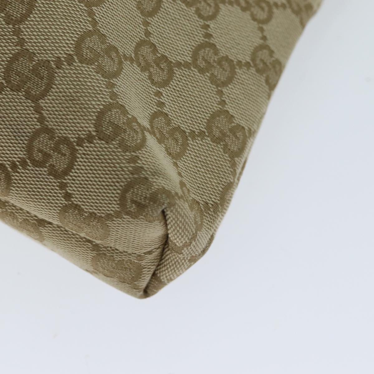 GUCCI GG Canvas Shoulder Bag Beige Pink 388924 mr294