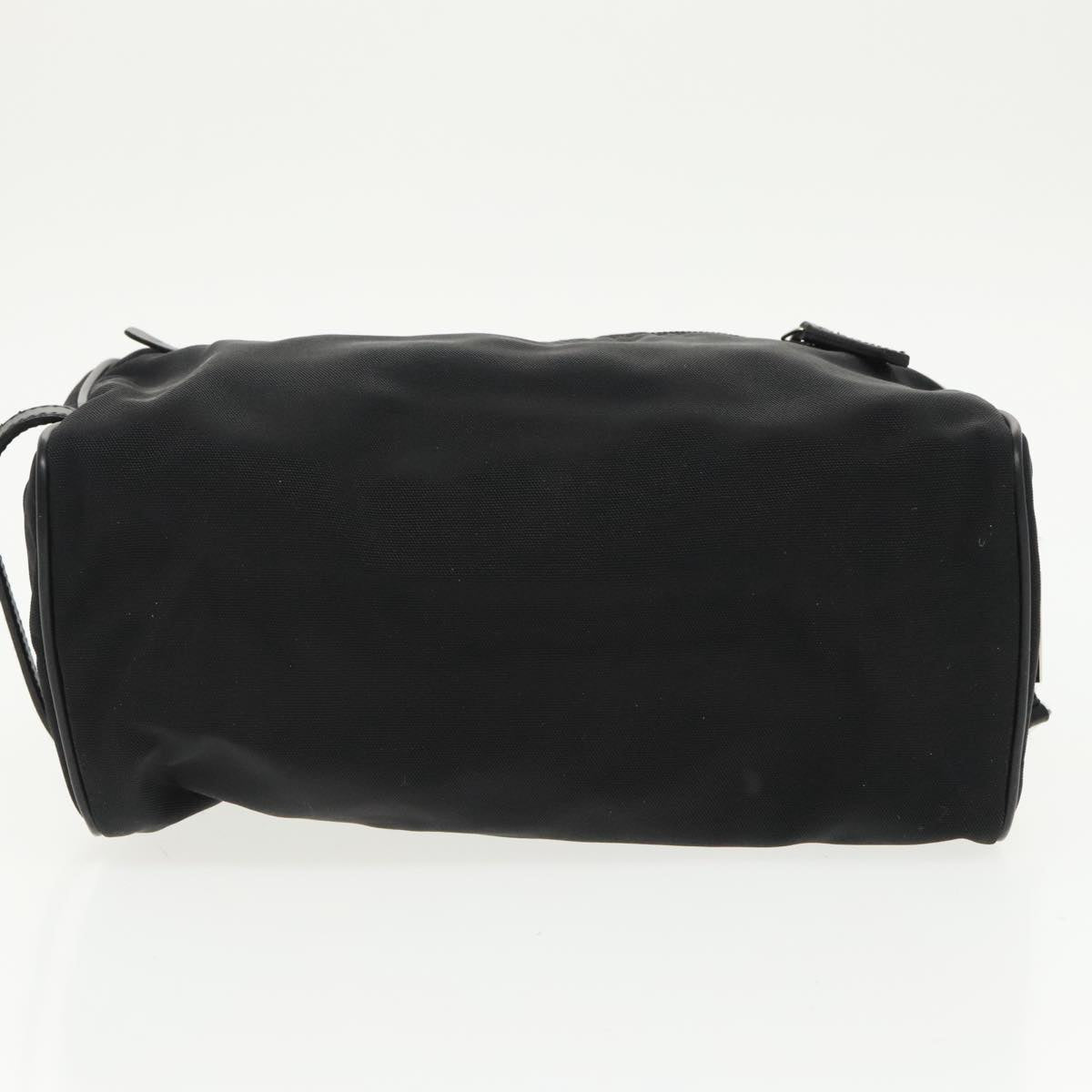 GUCCI Clutch Bag Nylon Black Silver mr639