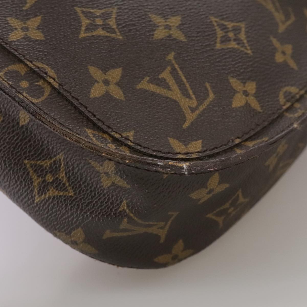 LOUIS VUITTON Monogram Saint Cloud GM Shoulder Bag M51242 LV mr842