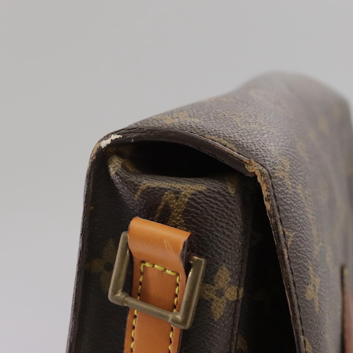 LOUIS VUITTON Monogram Saint Cloud GM Shoulder Bag M51242 LV mr842