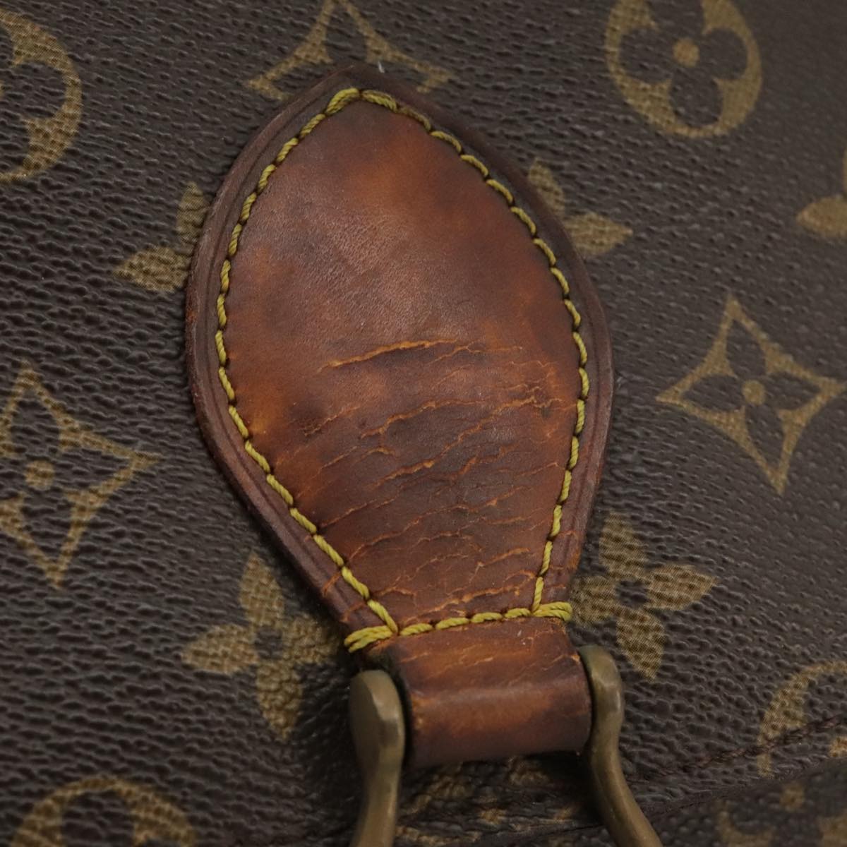 LOUIS VUITTON Monogram Saint Cloud GM Shoulder Bag M51242 LV mr842