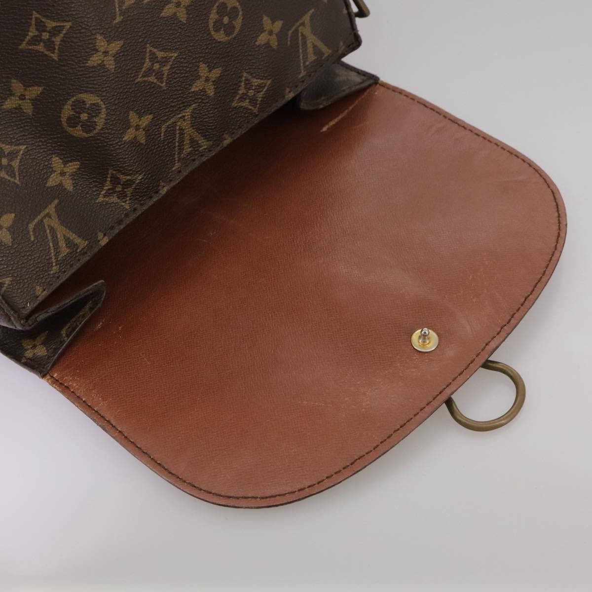 LOUIS VUITTON Monogram Saint Cloud GM Shoulder Bag M51242 LV mr842