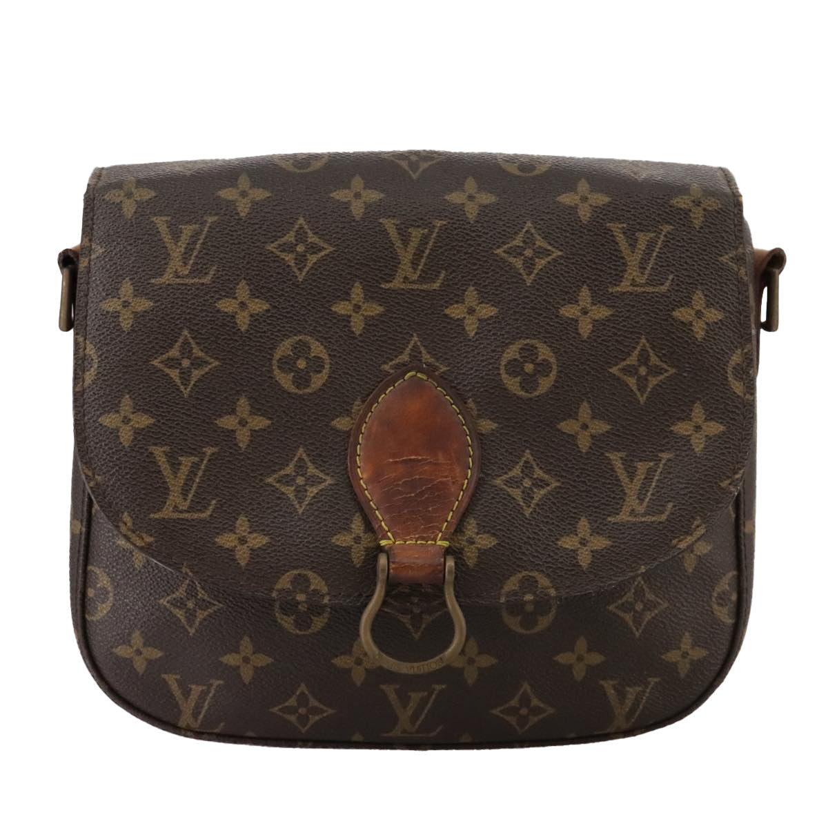 LOUIS VUITTON Monogram Saint Cloud GM Shoulder Bag M51242 LV mr842
