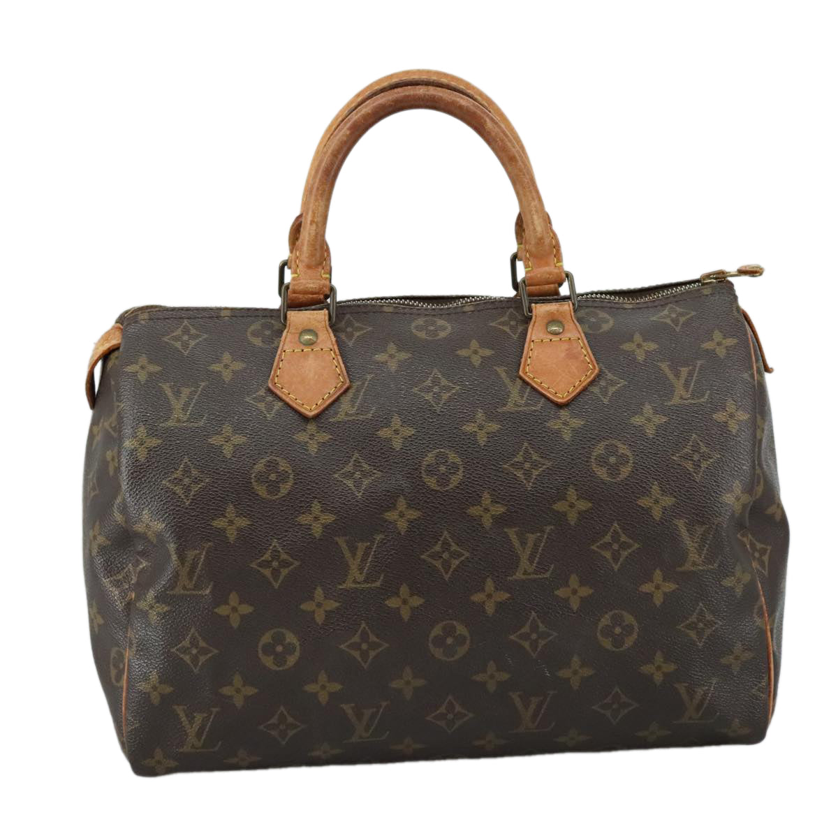LOUIS VUITTON Monogram Speedy 30 Hand Bag M41526 LV mr844
