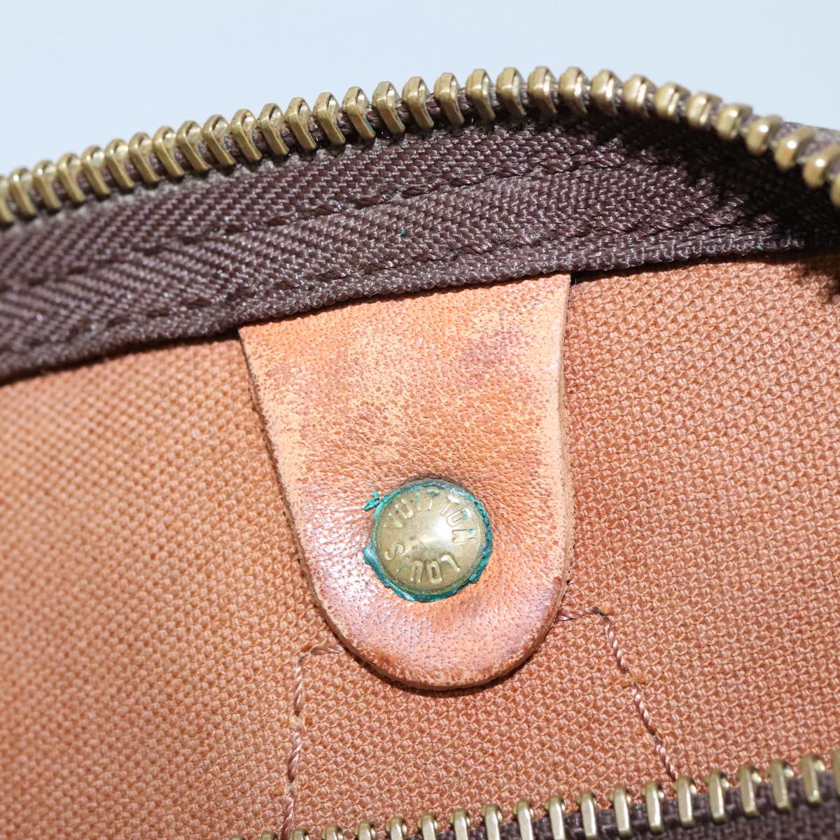 LOUIS VUITTON Monogram Speedy 30 Hand Bag M41526 LV mr844