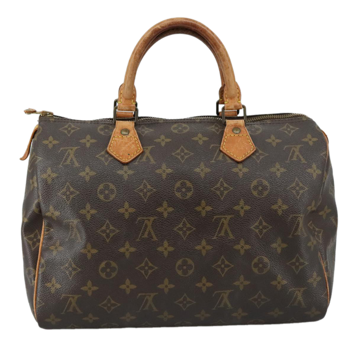 LOUIS VUITTON Monogram Speedy 30 Hand Bag M41526 LV mr844