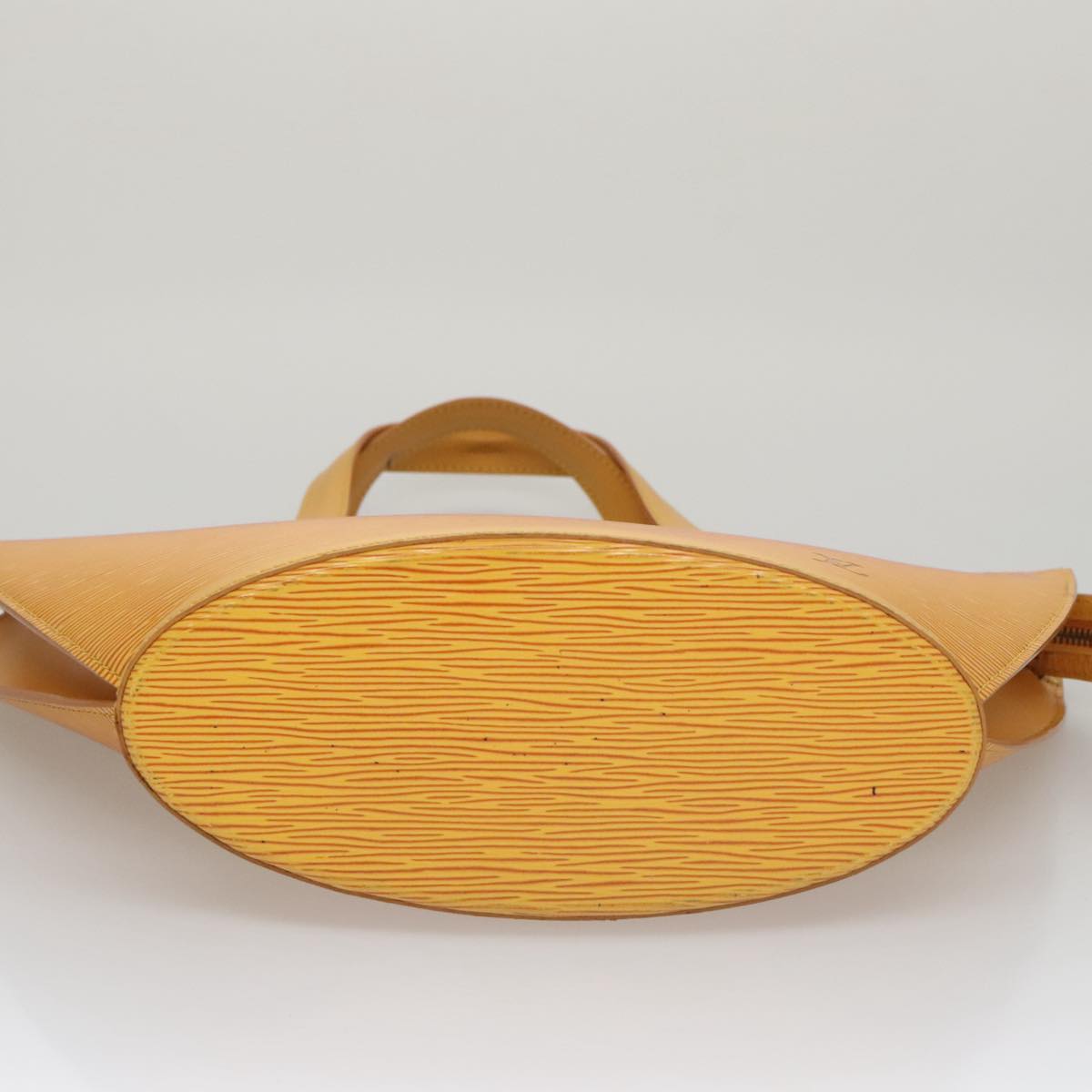 LOUIS VUITTON Epi Saint Jacques Hand Bag Yellow M52279 LV mr847