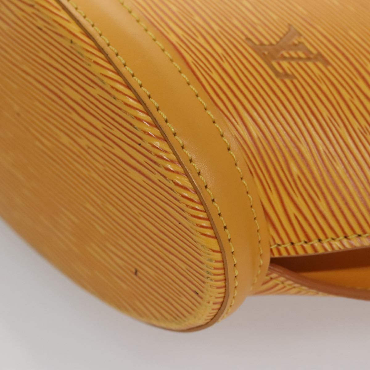 LOUIS VUITTON Epi Saint Jacques Hand Bag Yellow M52279 LV mr847