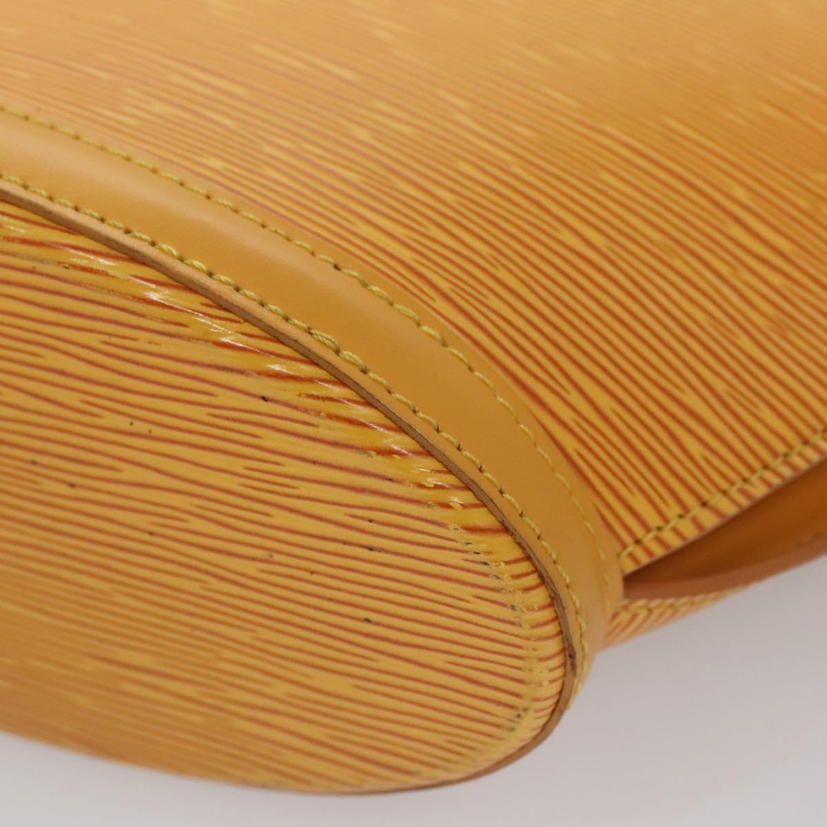 LOUIS VUITTON Epi Saint Jacques Hand Bag Yellow M52279 LV mr847