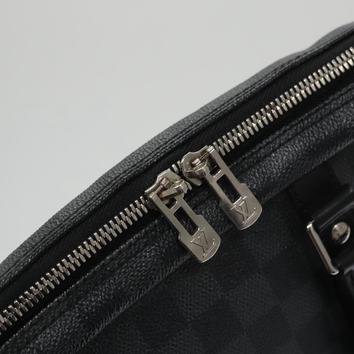 LOUIS VUITTON Damier Grafitte Porte Documents Voyage Bag N41125 LV mr848