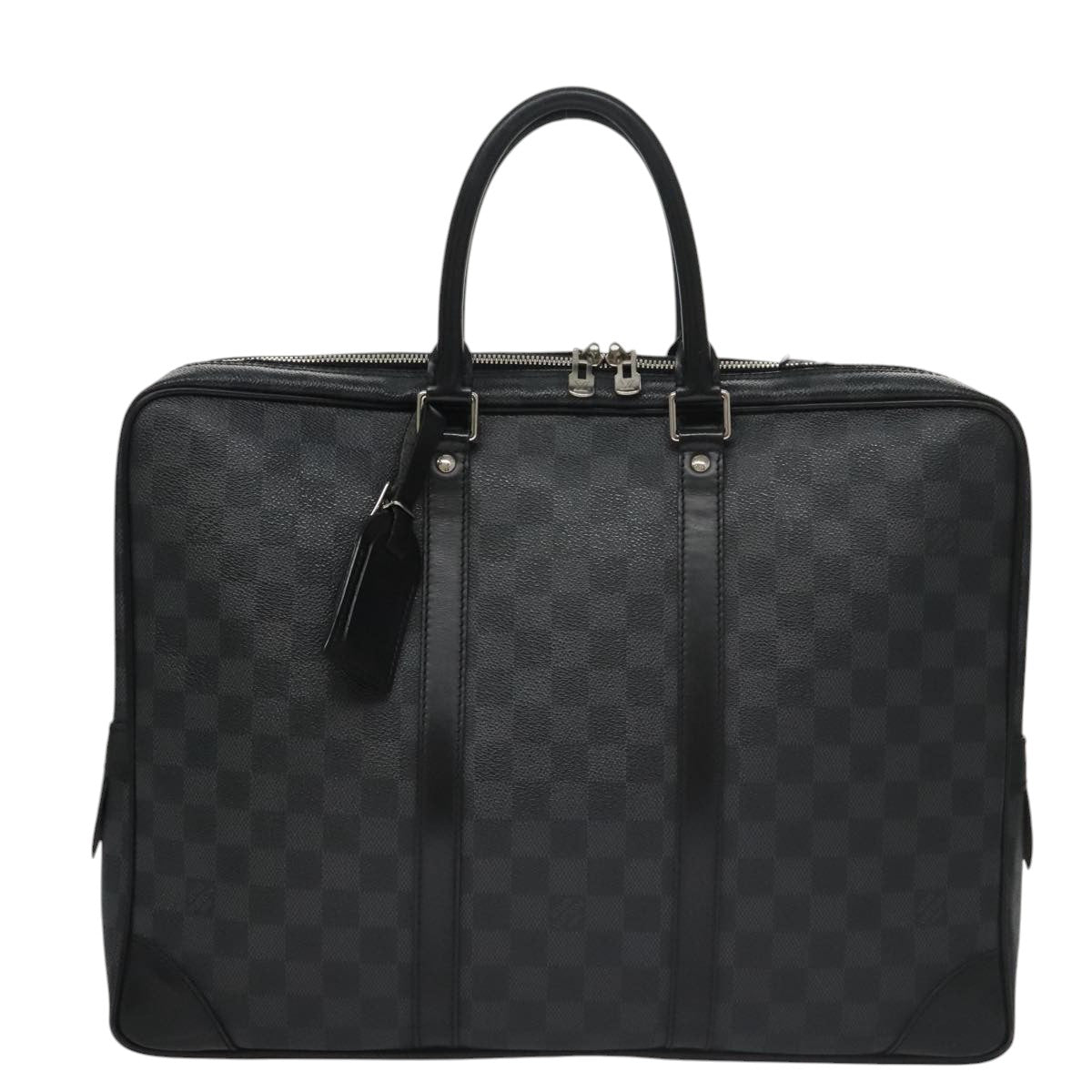 LOUIS VUITTON Damier Grafitte Porte Documents Voyage Bag N41125 LV mr848