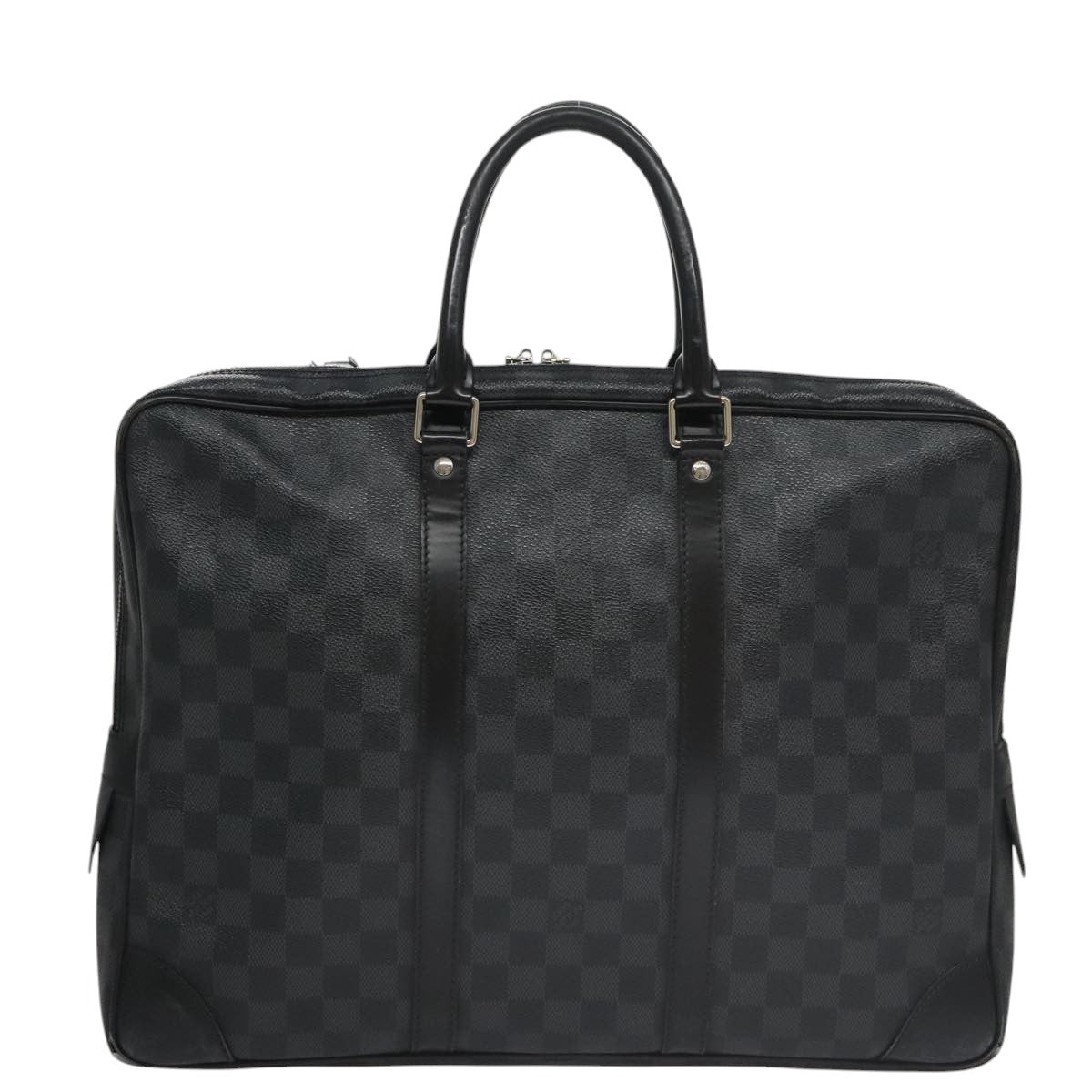 LOUIS VUITTON Damier Grafitte Porte Documents Voyage Bag N41125 LV mr848