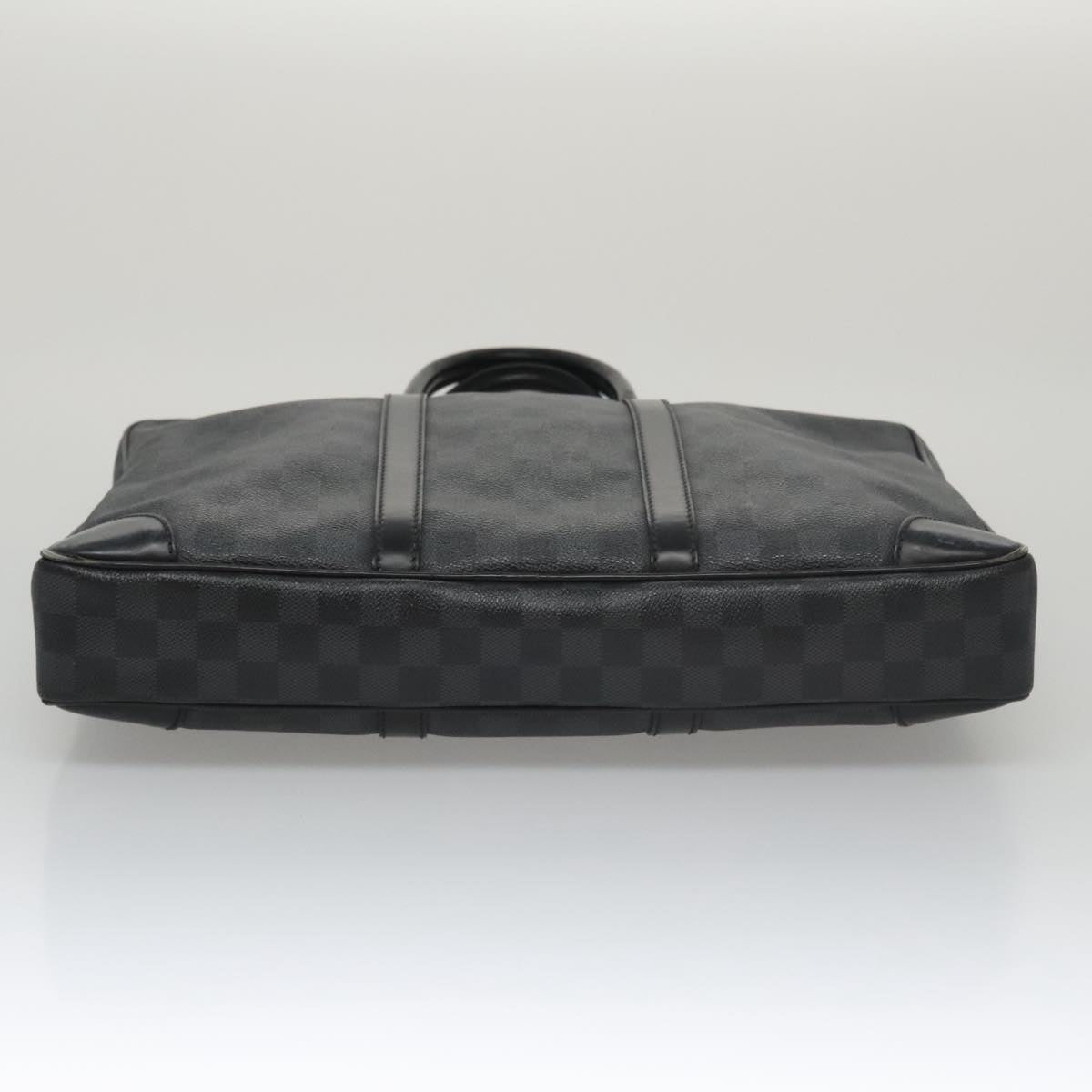 LOUIS VUITTON Damier Grafitte Porte Documents Voyage Bag N41125 LV mr848