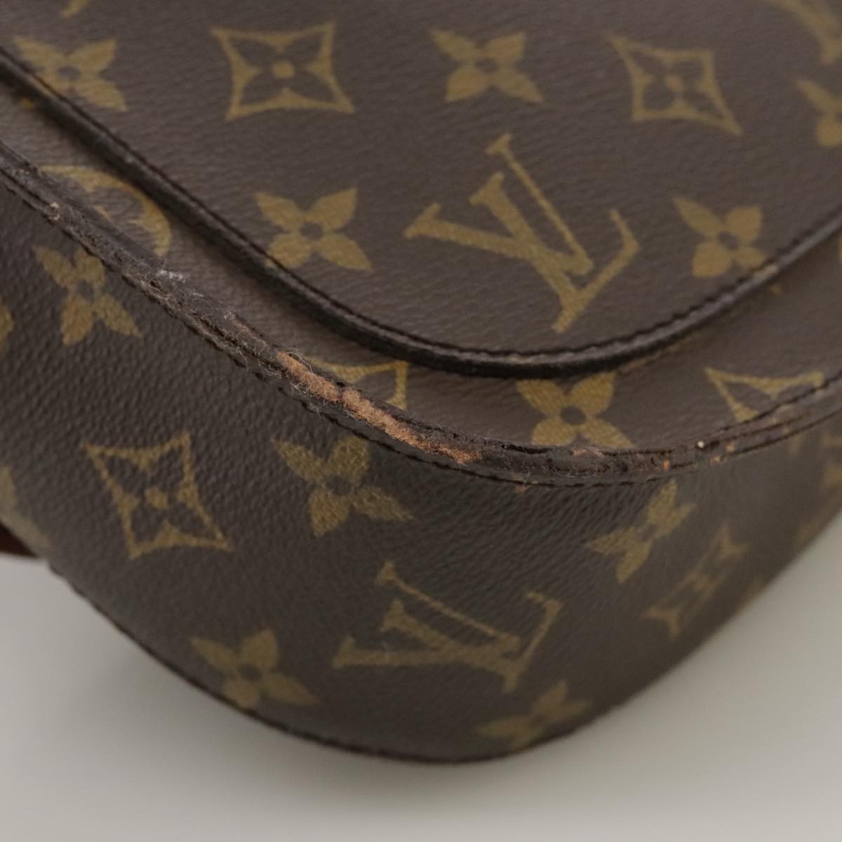 LOUIS VUITTON Monogram Saint Cloud GM Shoulder Bag M51242 LV mr851