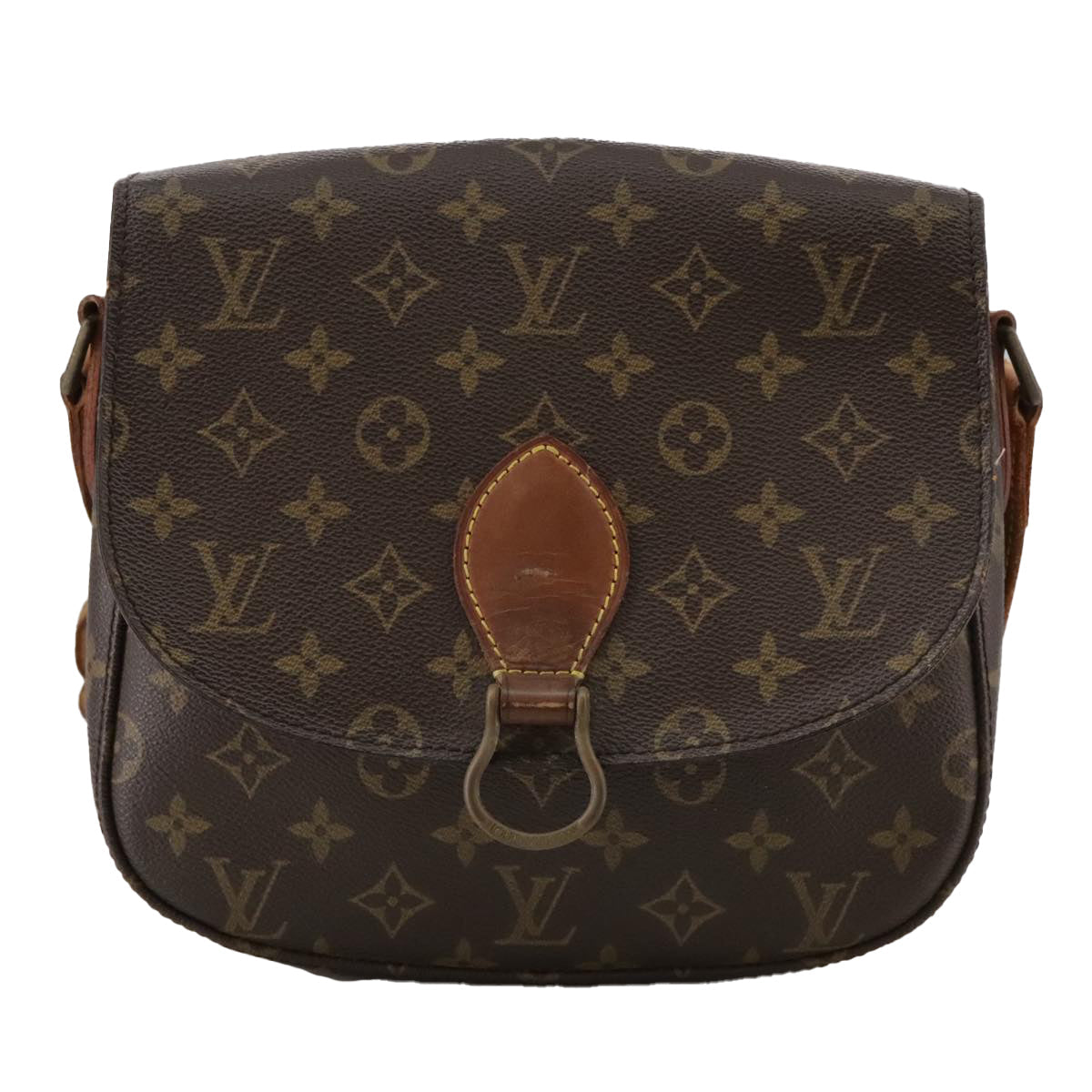 LOUIS VUITTON Monogram Saint Cloud GM Shoulder Bag M51242 LV mr851