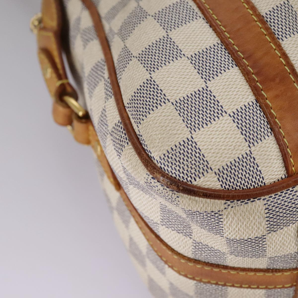 LOUIS VUITTON Damier Azur Stresa PM Tote Bag M51188 LV mr896