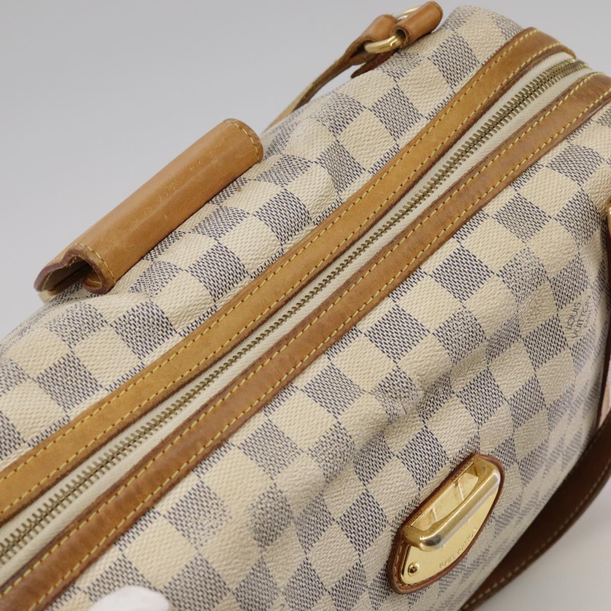 LOUIS VUITTON Damier Azur Stresa PM Tote Bag M51188 LV mr896