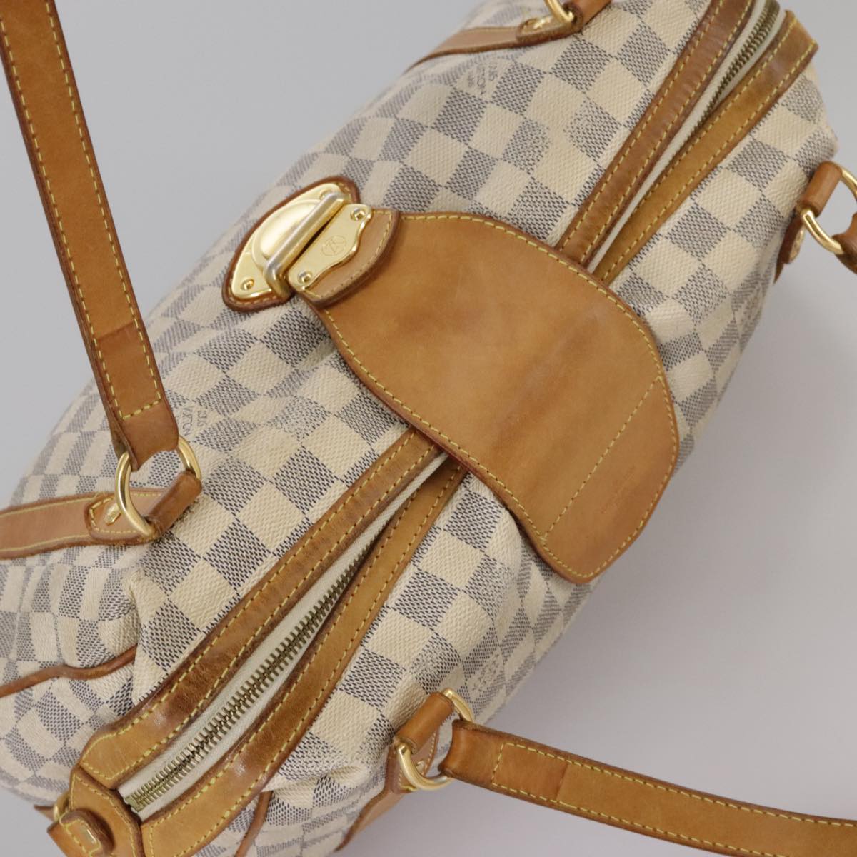 LOUIS VUITTON Damier Azur Stresa PM Tote Bag M51188 LV mr896