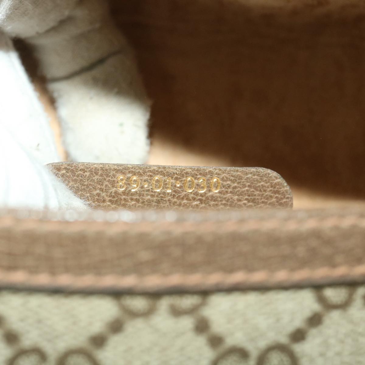 GUCCI GG Canvas Web Sherry Line Clutch Bag Beige Red Green ny139