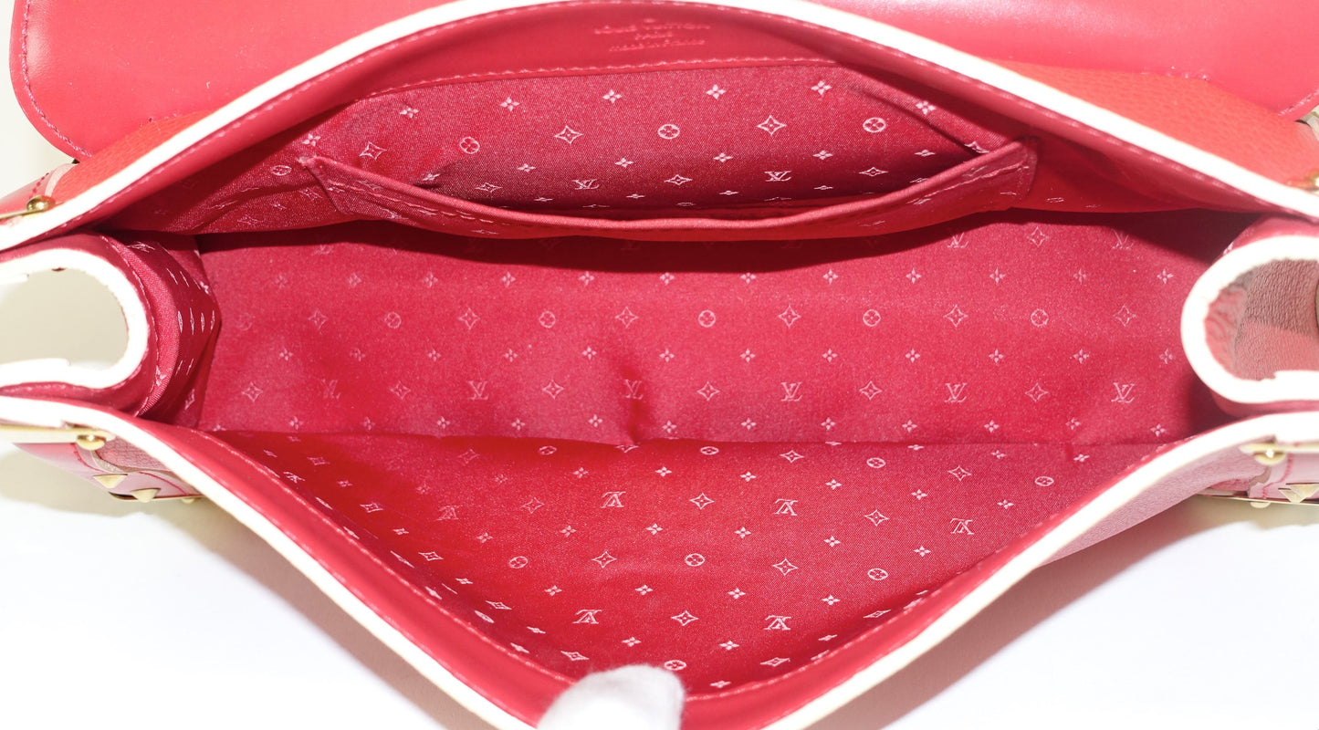 Louis Vuitto Geranium Suhali L'Amiable Shoulder Bag