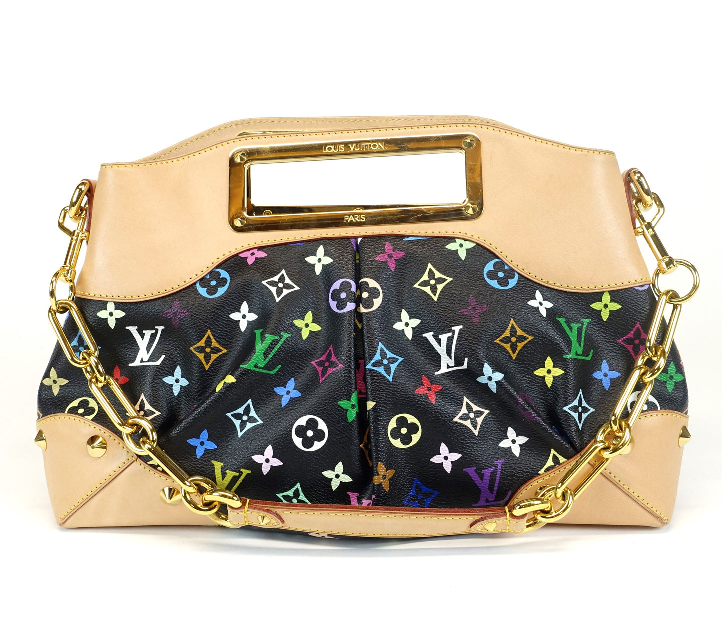 Louis Vuitto Judy MM Multicoloured Monogram Canvas Handbag