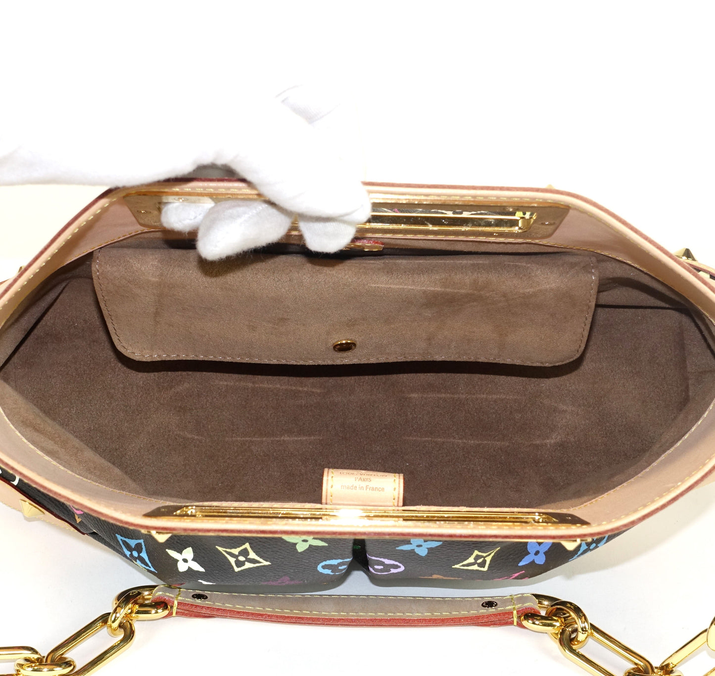 Louis Vuitto Judy MM Multicoloured Monogram Canvas Handbag