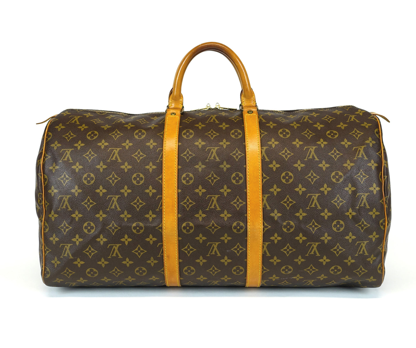 Louis Vuitto Vintage Keepall 55 Monogram Canvas Travel Bag