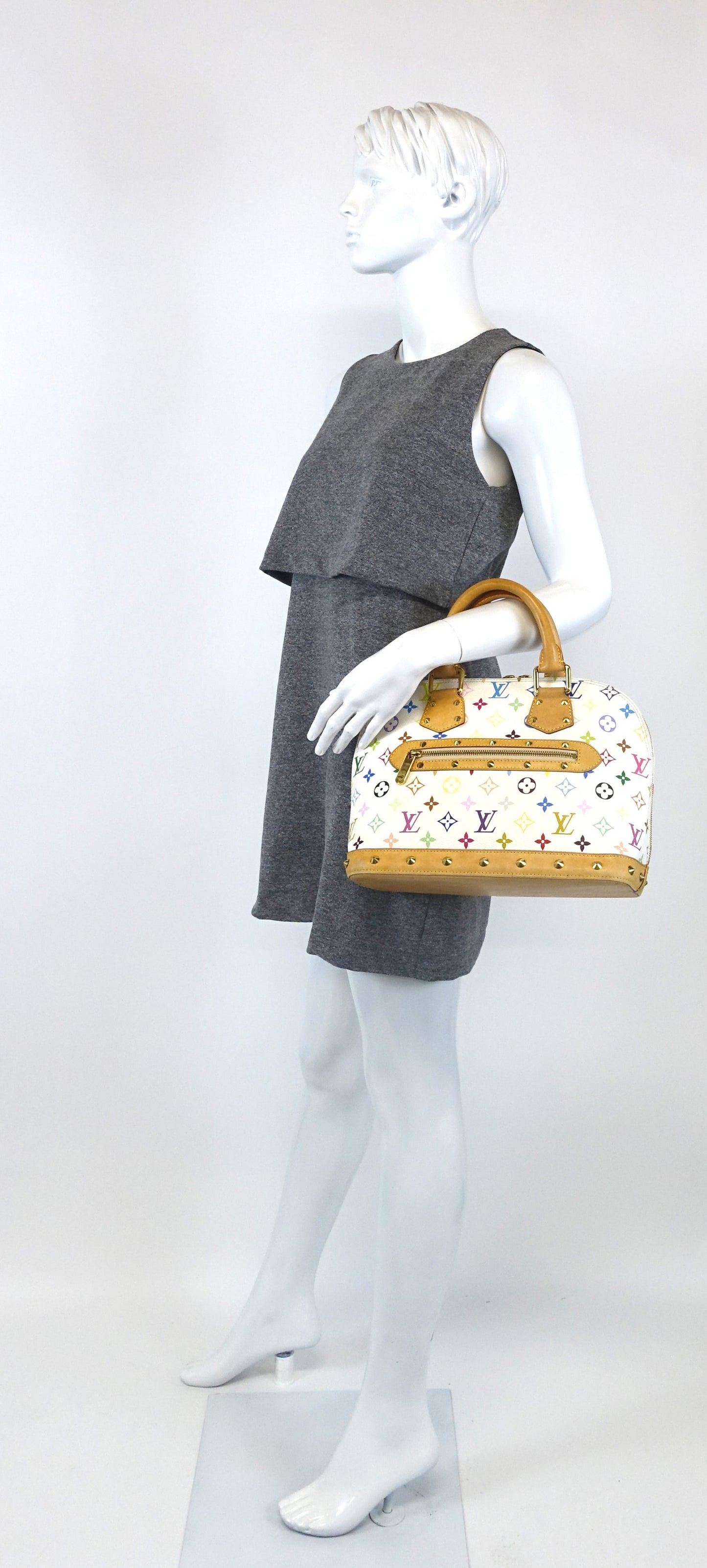 Louis Vuitto Alma PM Monogram Multicolore Canvas Handbag