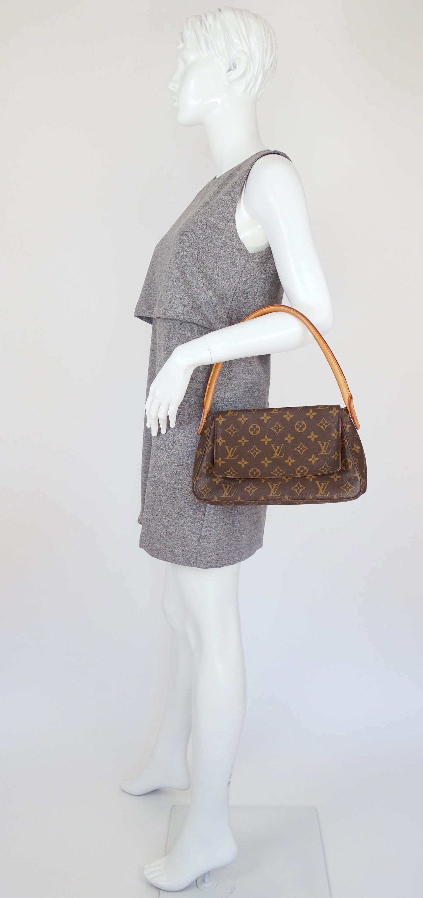 Louis Vuitto Mini Looping Monogram Canvas Handbag