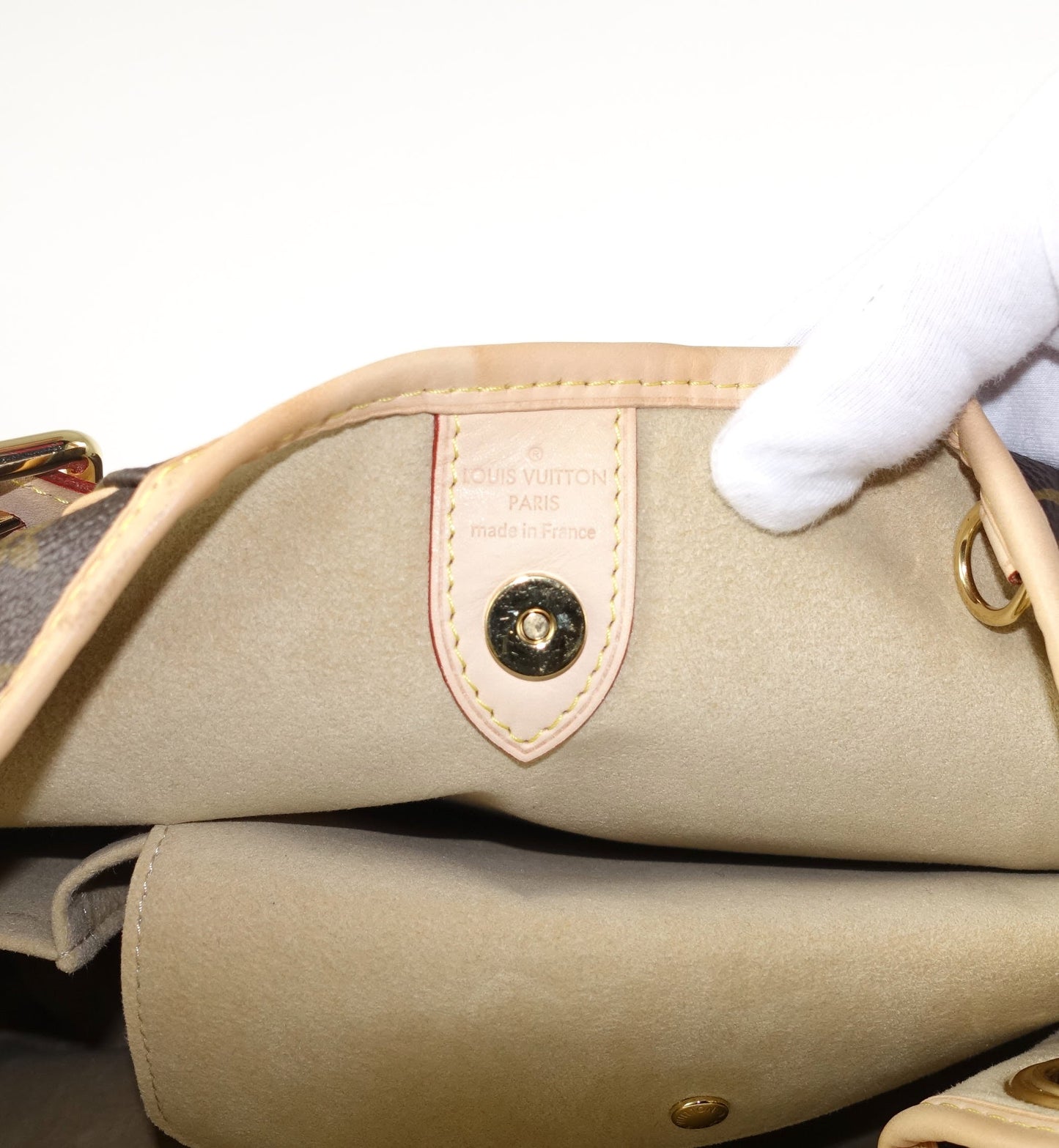 Louis Vuitto Galliera PM Monogram Canvas Shoulder Bag