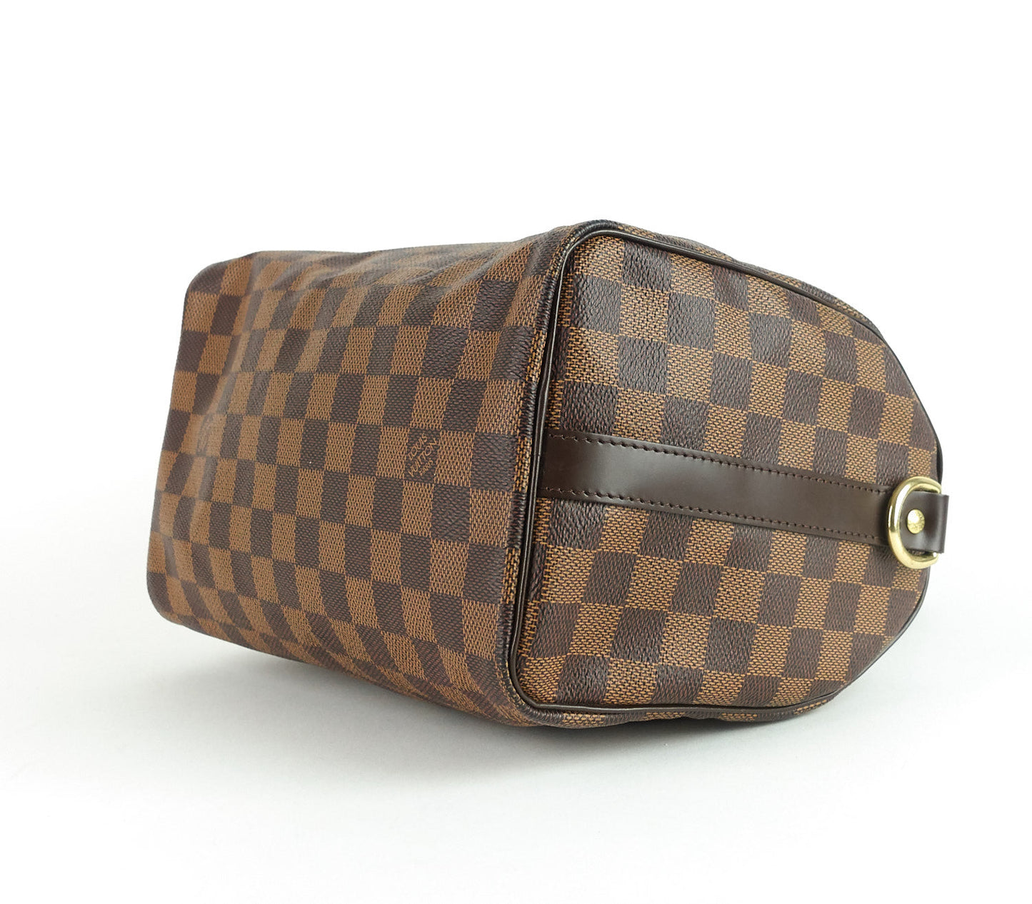 Louis Vuitto Speedy 25 BandouliÃ©re Damier EbÃ¨ne Canvas Handbag