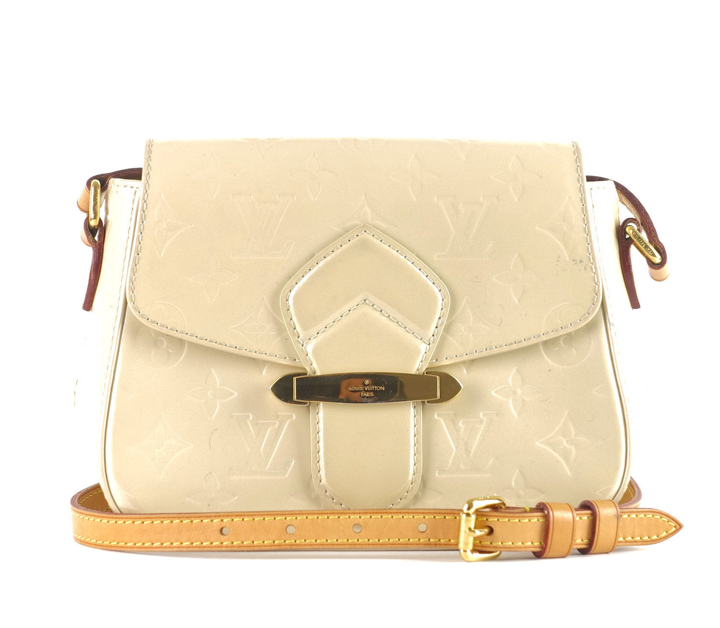 Louis Vuitto Bellflower GM Monogram Vernis Leather Bag