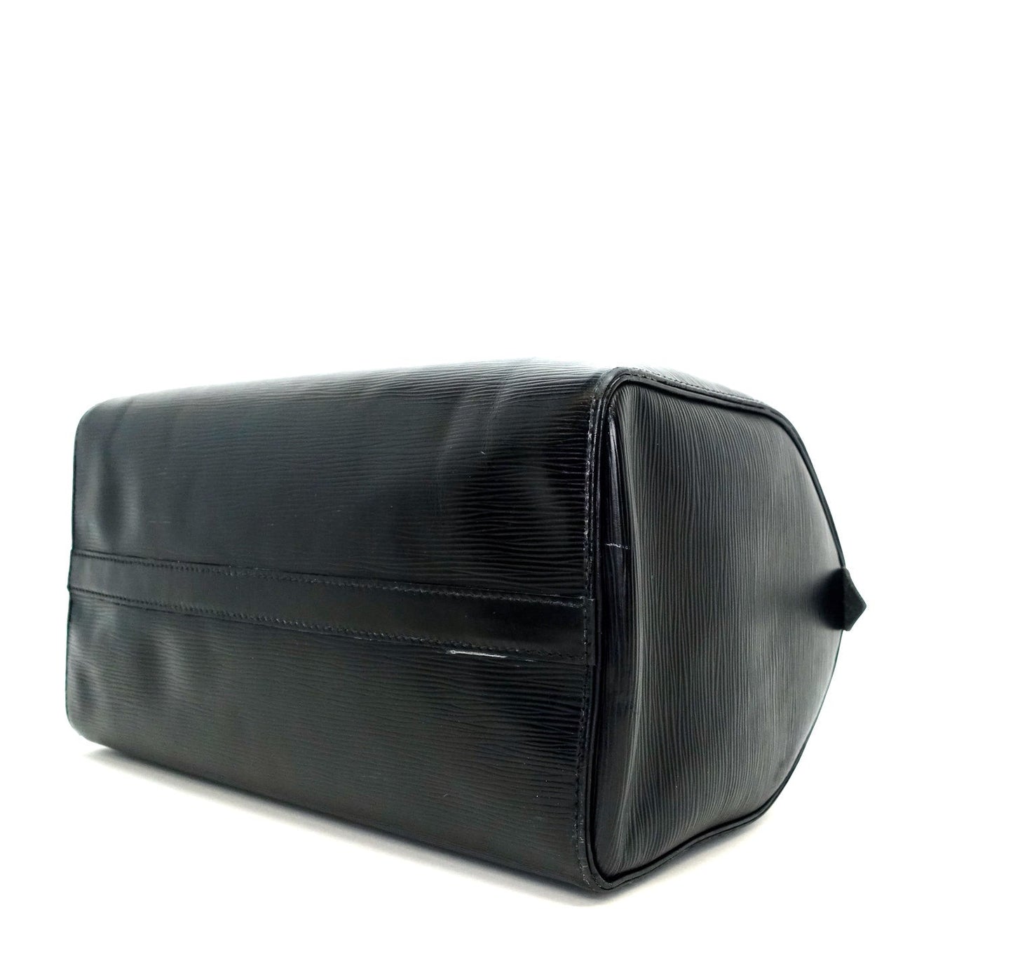 Louis Vuitto Speedy 30 Black Epi Leather Handbag