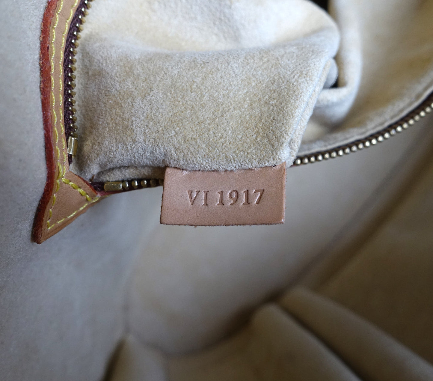 Louis Vuitto Babylone Monogram Canvas Tote Bag