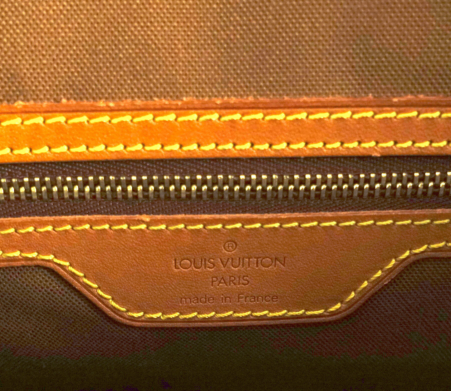 Louis Vuitto Cabas Mezzo Monogram Canvas Tote Bag